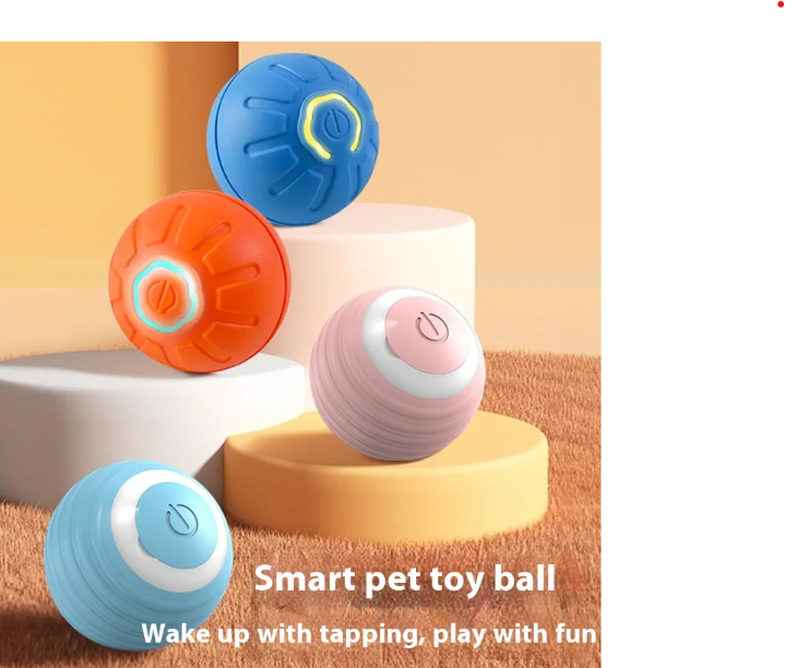 Pelota Interactiva Automática para Mascotas