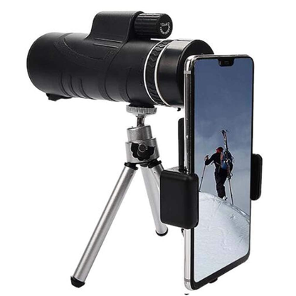 High-Definition Telescope with Universal Phone Mount