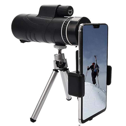 High-Definition Telescope with Universal Phone Mount