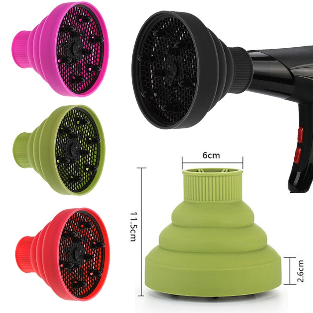 Difusor de silicona plegable para secador de pelo — imagen 5 de 10