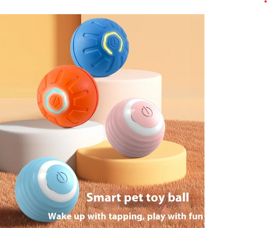 Pelota Interactiva Automática para Mascotas