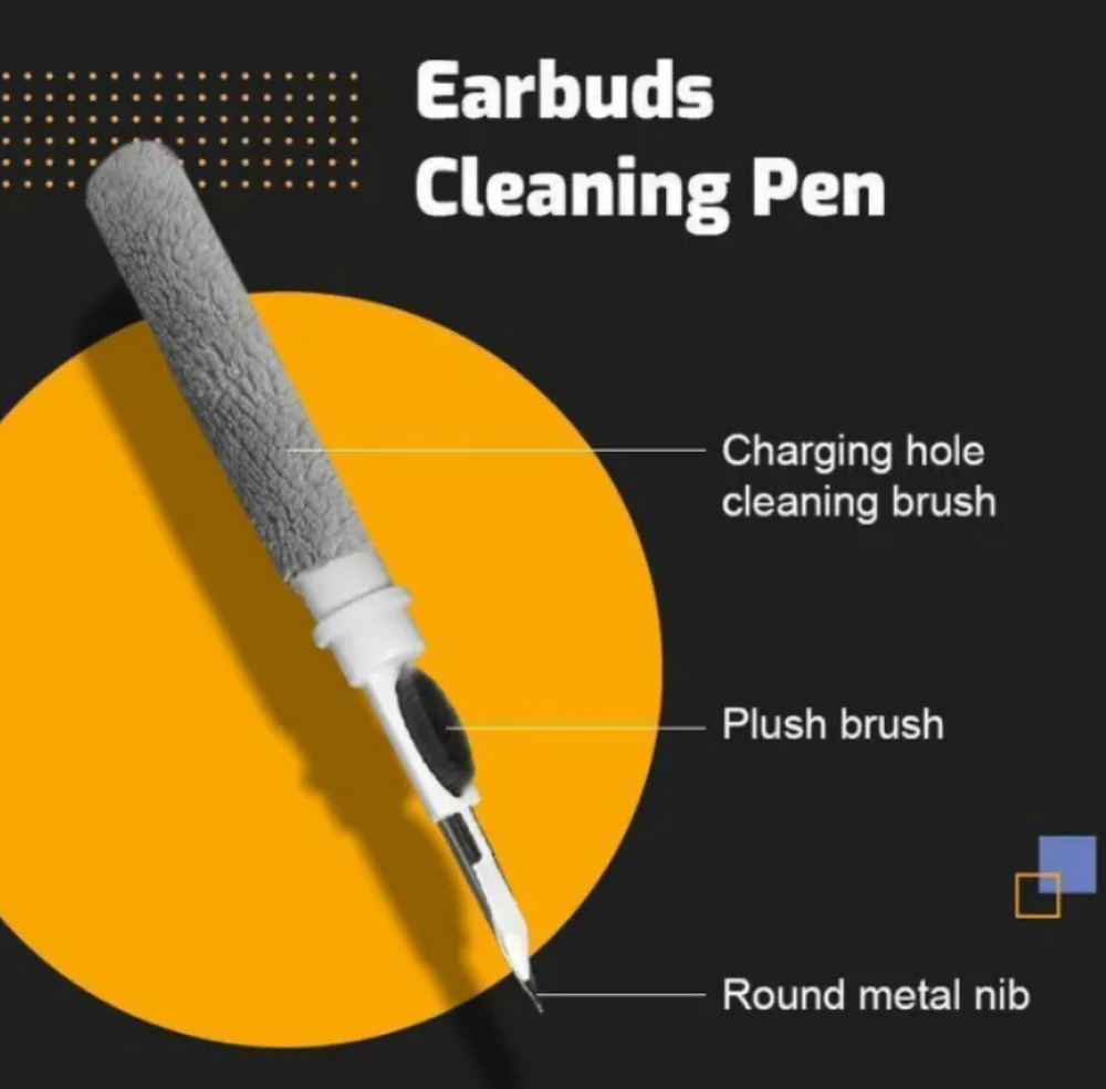 Lápiz Limpiador de Auriculares 3 en 1