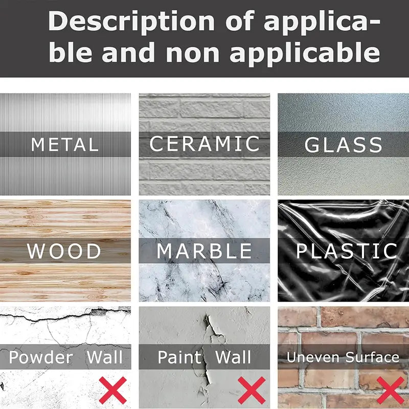 Portacepillos Adhesivo de Silicona