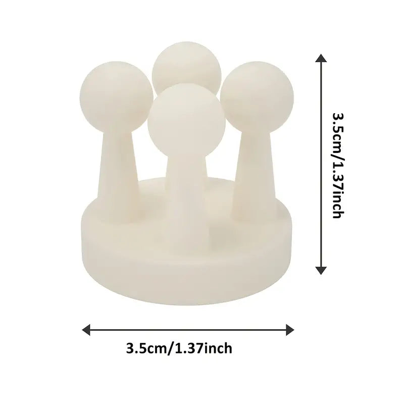 Portacepillos Adhesivo de Silicona