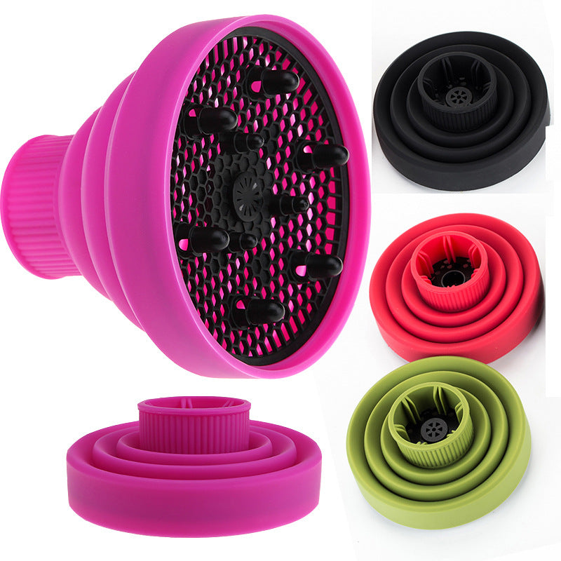 Difusor de silicona plegable para secador de pelo — imagen 2 de 10