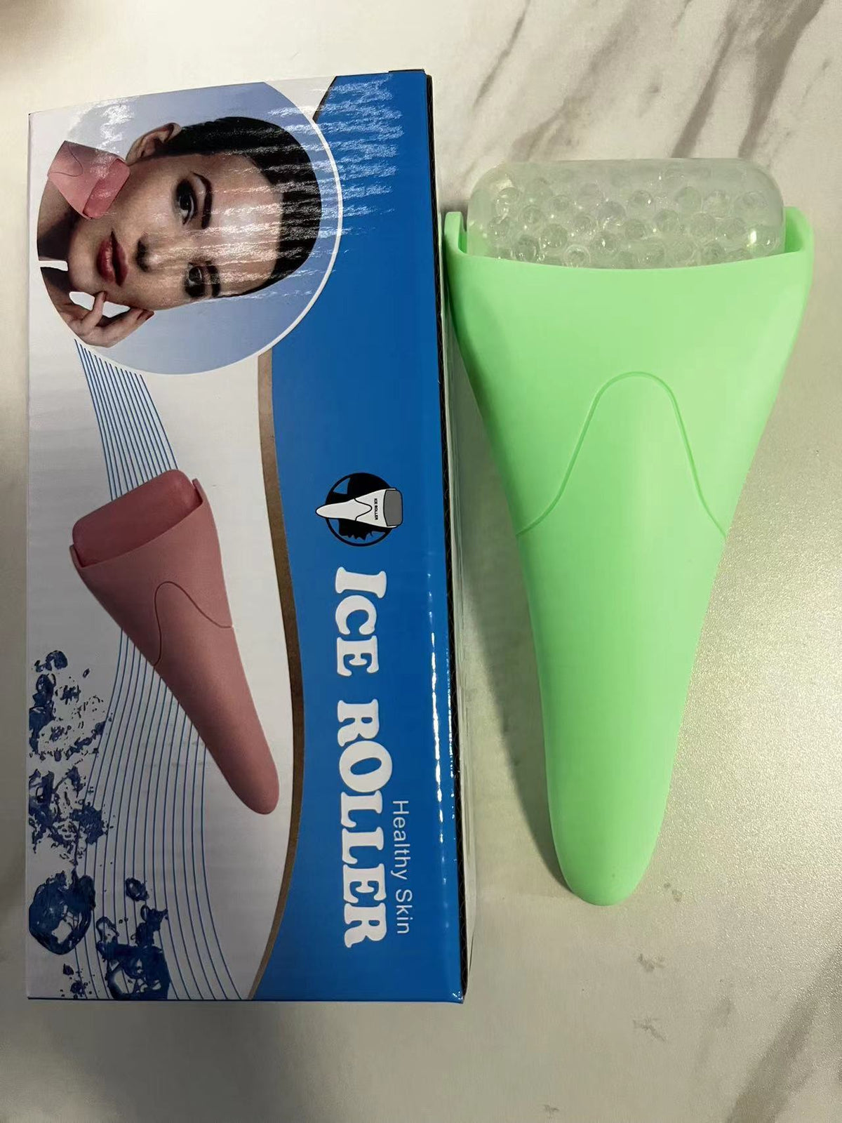 Ice roller facial con bolas frías para masaje de cara — imagen 7 de 11